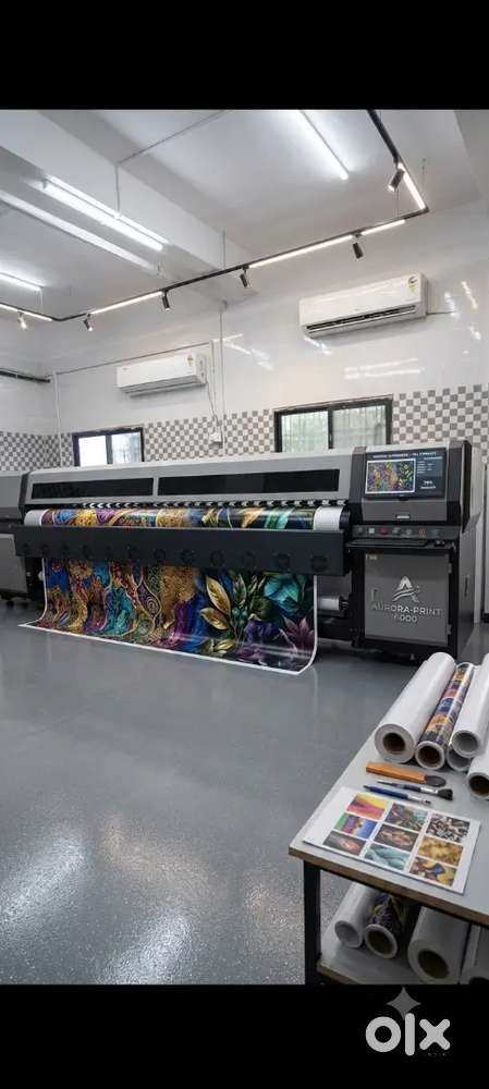 Latest  Eco-Solvent Large Flex Format Printer (2023 Model – Almost new