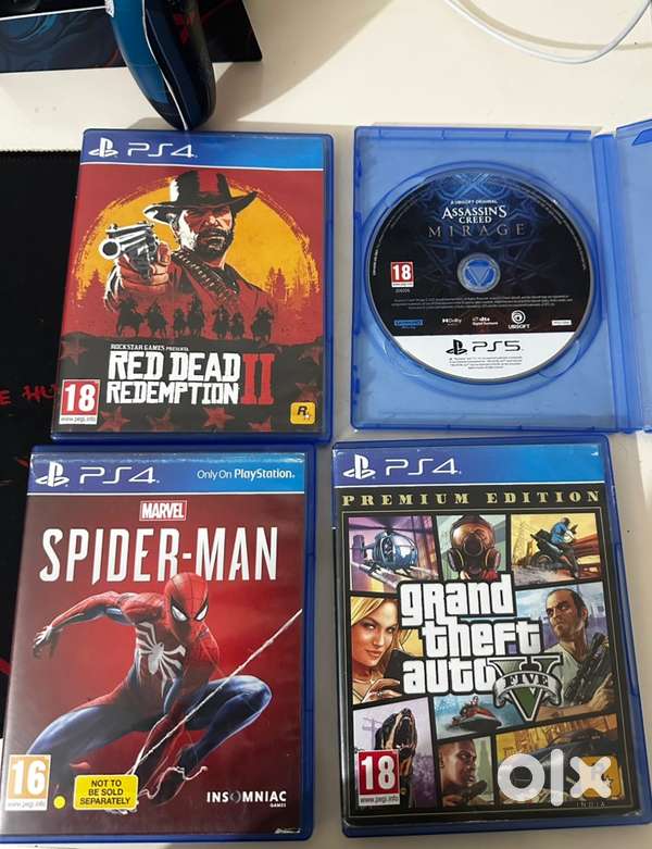 Ps5 and Ps4 games