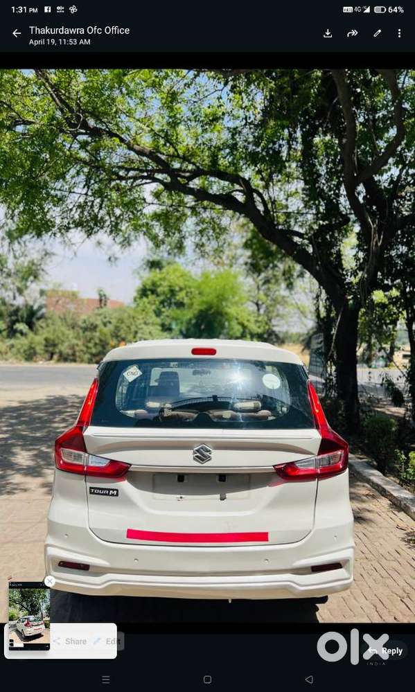 Maruti Suzuki Ertiga 1.5 Tour M Cng, 2023, Cng & Hybrids
