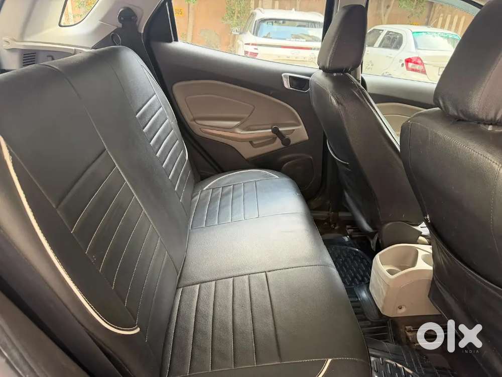 Good Condition Black Ford Ecosport Cng Fiitted