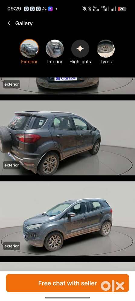 Ford Ecosport 2016 Diesel Well Maintained