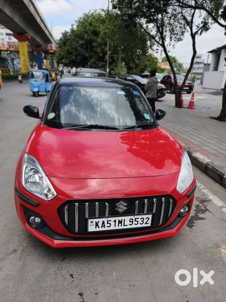 2018 Maruti Swift Zxi Plus Red And Black