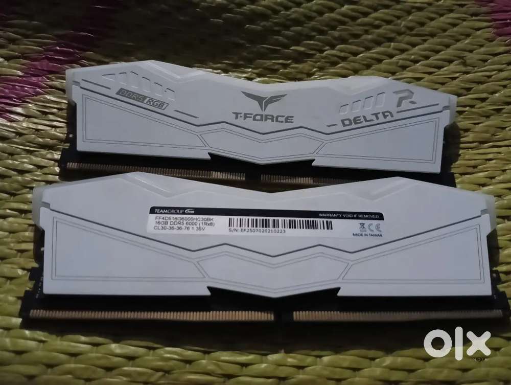 t-force delta rgb 32gb (2x16gb) ddr5 6000mhz cl30