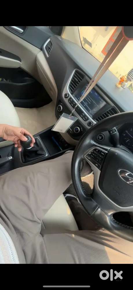 Hyundai Verna 2019 In Black Colour.