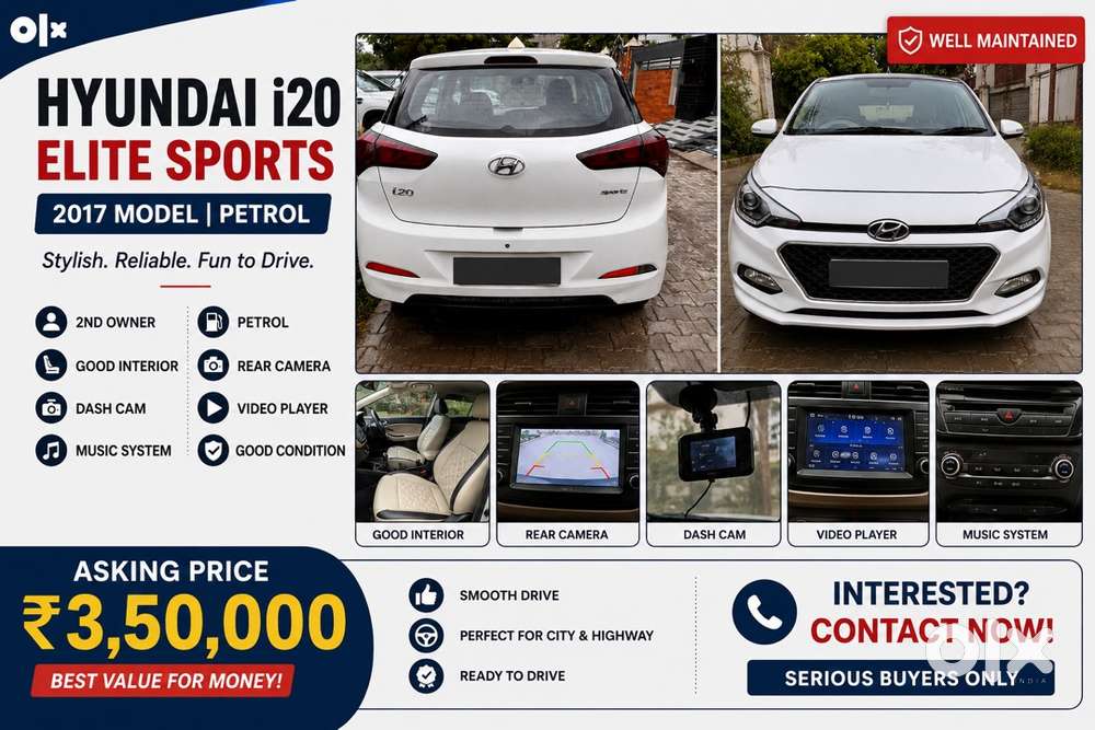2017 Hyundai I20 Petrol(cng)