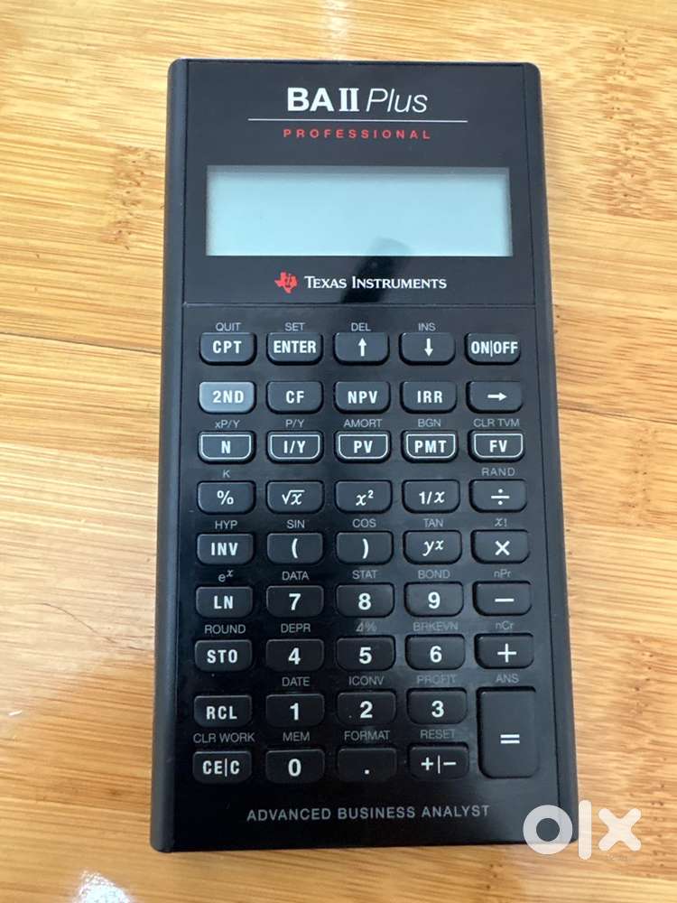 Texas Instruments BA-II Plus Professional Financial Calculator