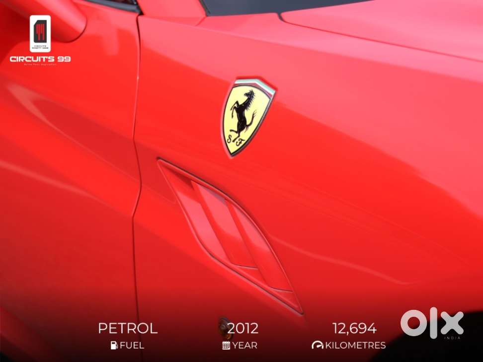 Ferrari California Convertible, 2012, Petrol