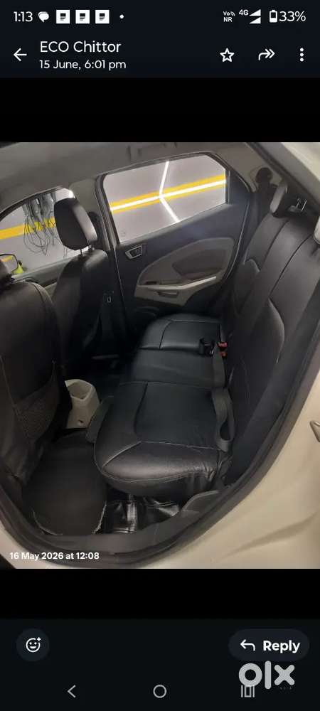 Ford Ecosport 2014 Diesel 124300 Km Driven