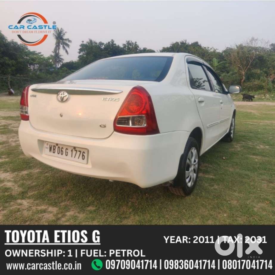 Toyota Etios 2010-2012 G, 2011, Petrol