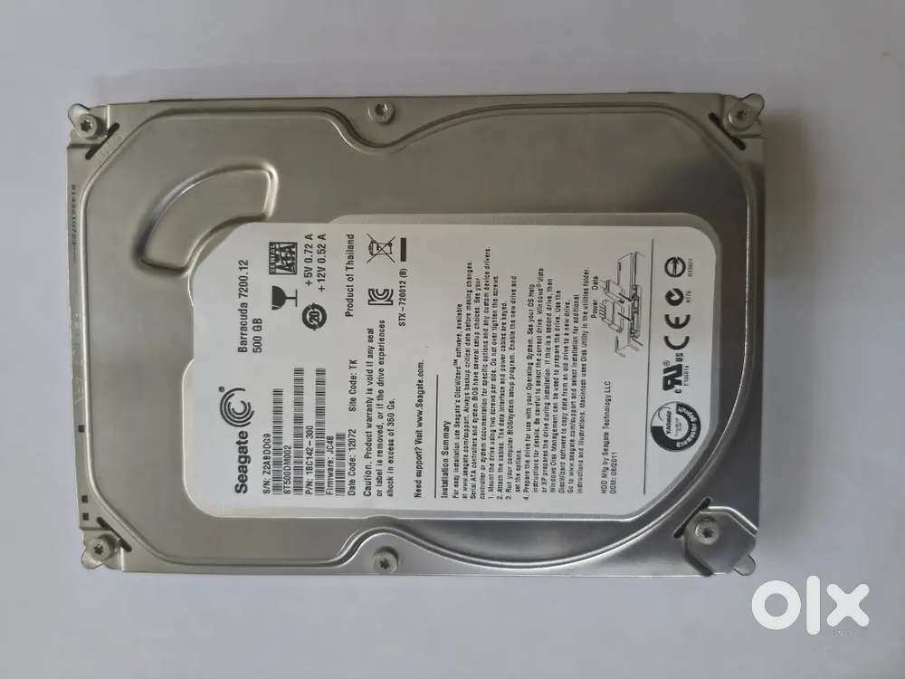 Seagate Hard Disk Drive 500GB - Hard Disks, Printers & Monitors in ...
