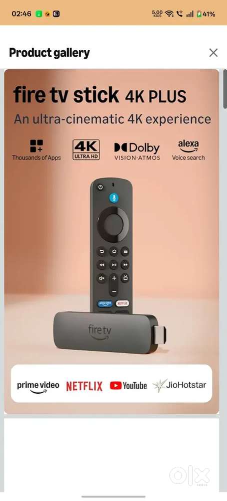Firetv stick 4k plus