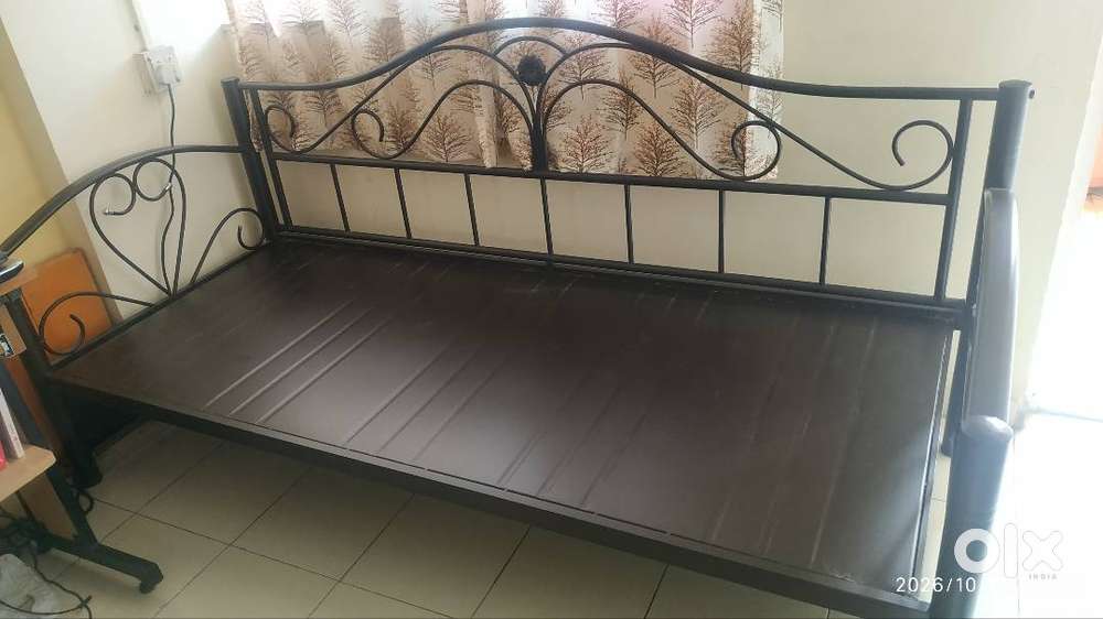 Steel Sofa cum Bed