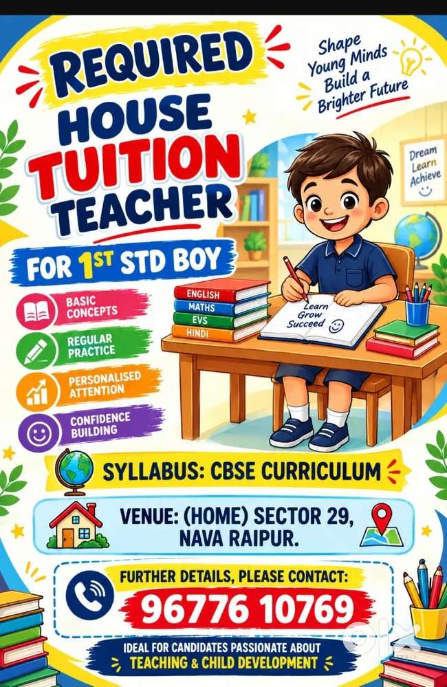 Home Tutor Needed