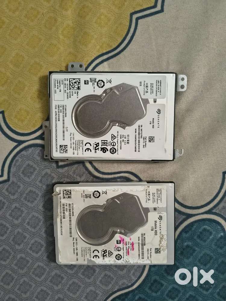 1 TB HDD Hard Drive Laptop Seagate 100% available use