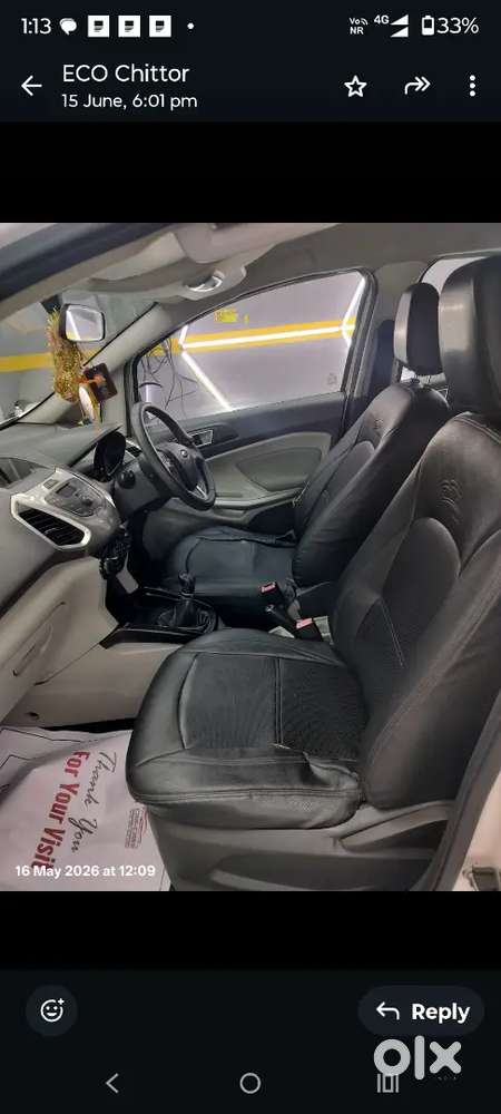 Ford Ecosport 2014 Diesel 124300 Km Driven