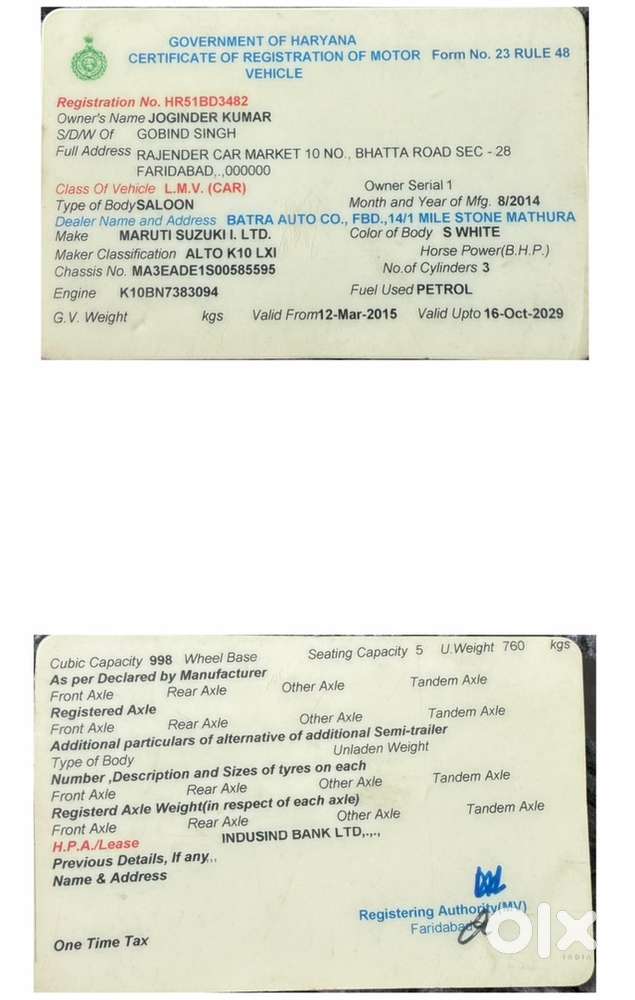 Maruti Suzuki Alto 2015