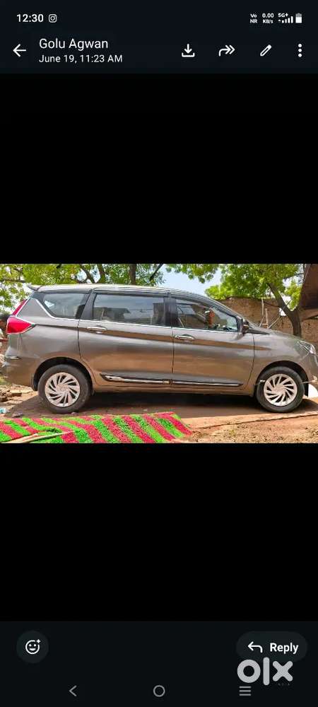 Maruti Suzuki Ertiga 2022 Cng & Hybrids 130000 Km Driven
