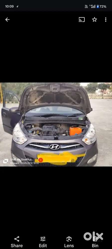Hyundai I10 2013 Cng & Hybrids Good Condition