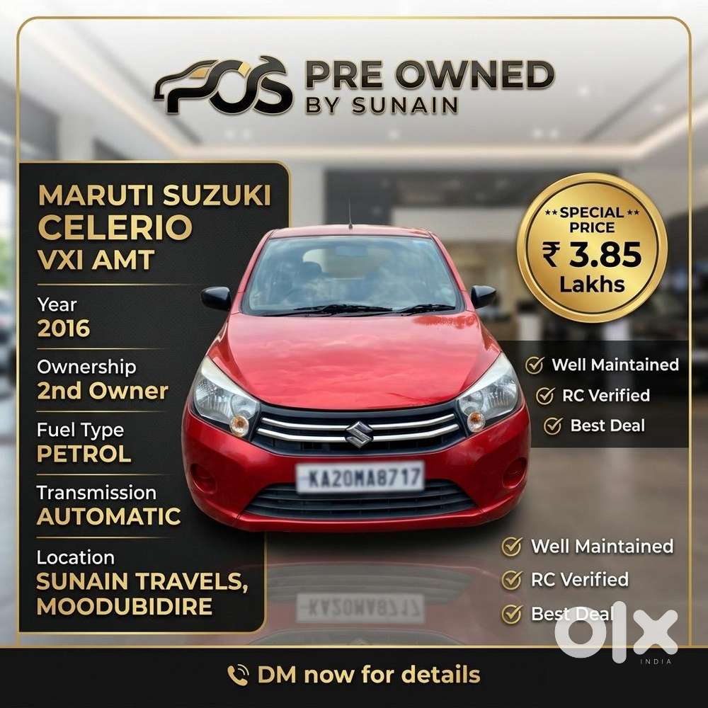 Maruti Suzuki Celerio 2016 Petrol Well Maintained
