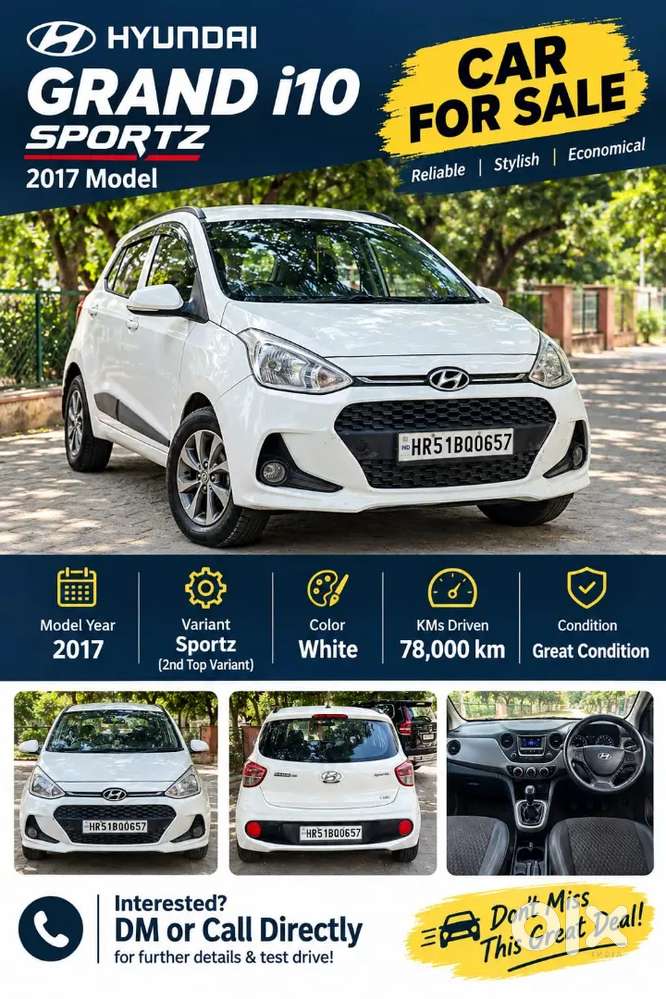 Hyundai Grand I10 2017 Sportz