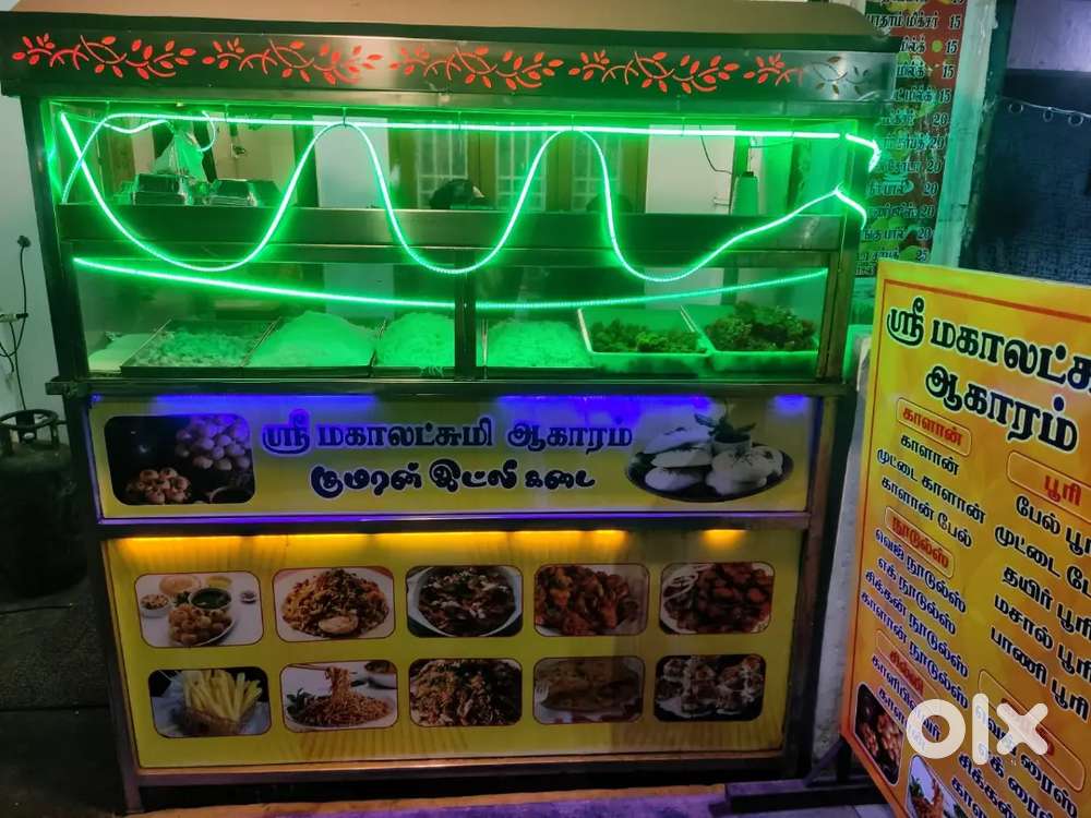 Fast Food stall - Stainless steel