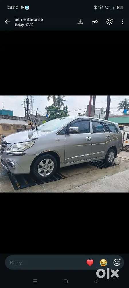 Toyota Innova Diesel Manual 2015 Life Time Tax