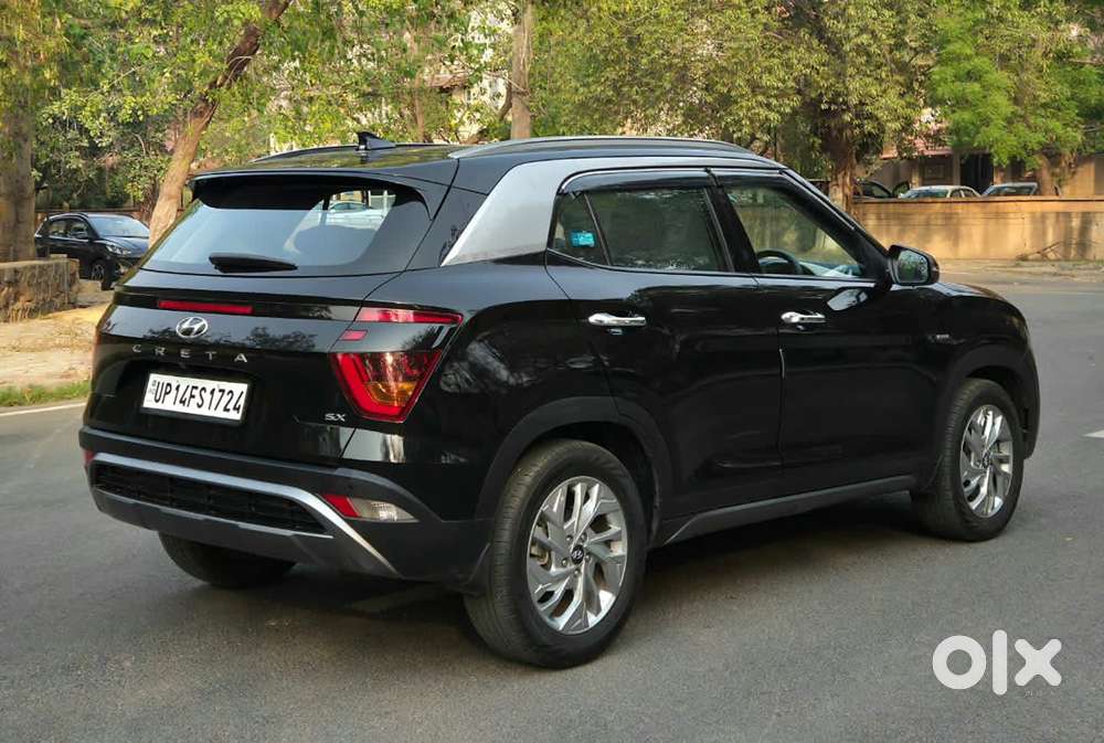 Hyundai Creta Sx (o) 1.5 Petrol Cvt Knight Dual Tone, 2023, Petrol