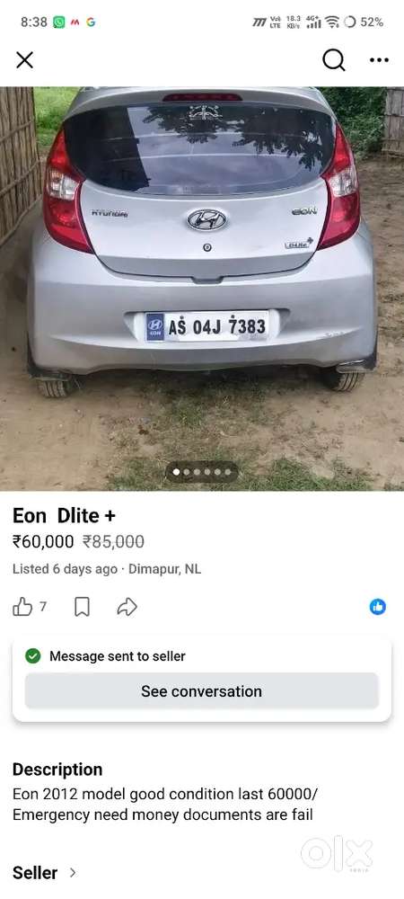 Hyundai Eon Era Plus 2012