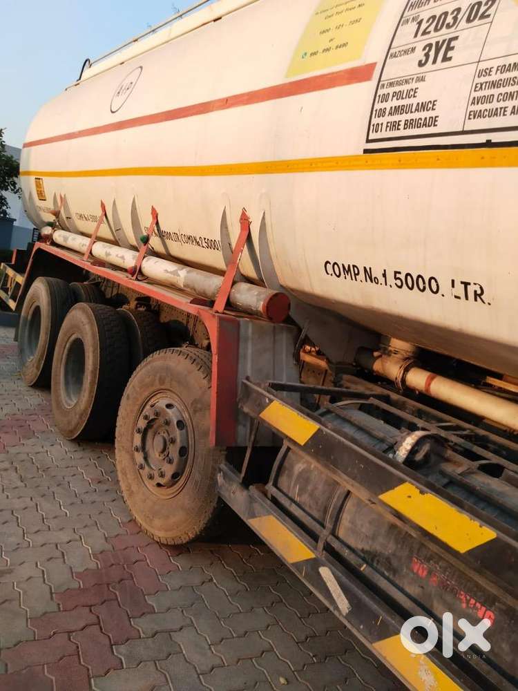 3123 Bharat Benz Bottom Loading Tanker 2018 Model 12 Tyar New Conditio