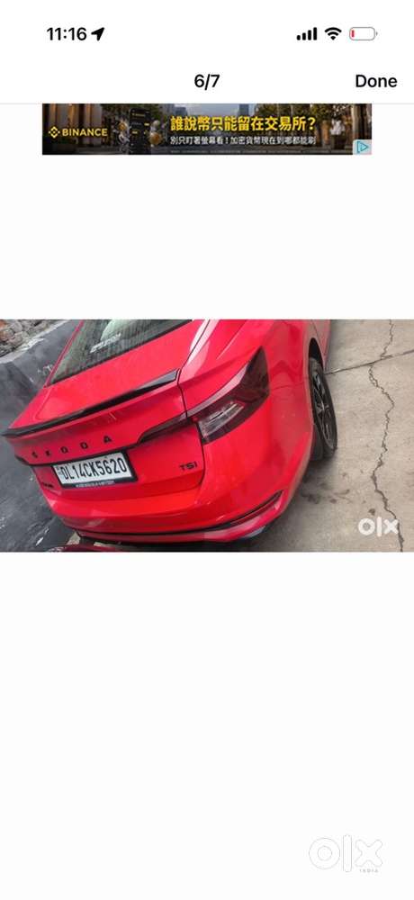 Skoda Slavia Sportline Petrol 2025