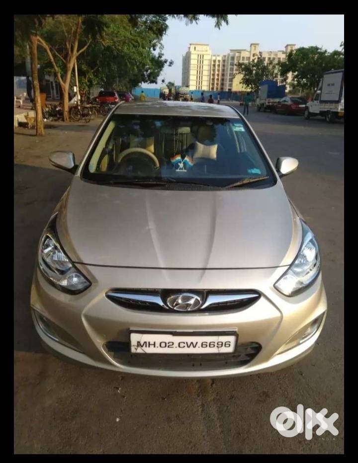 Hyundai Verna Sx Fluidic Diesel Automatic 2013 Model Color- Golden