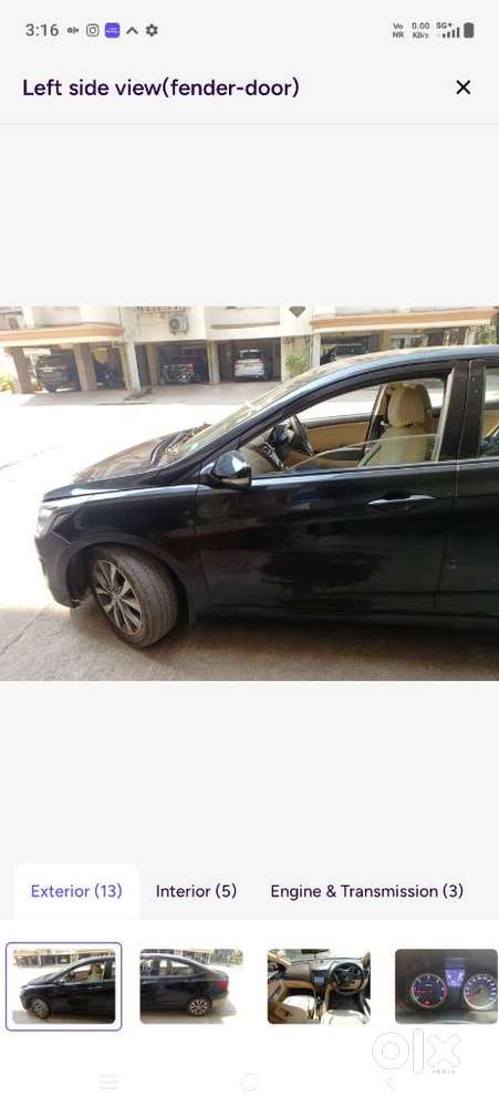 Hyundai Fluidic Verna 1.6 Crdi Sx, 2016, Diesel