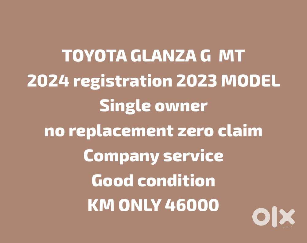 Toyota Glanza G Smart Hybrid, 2023, Petrol