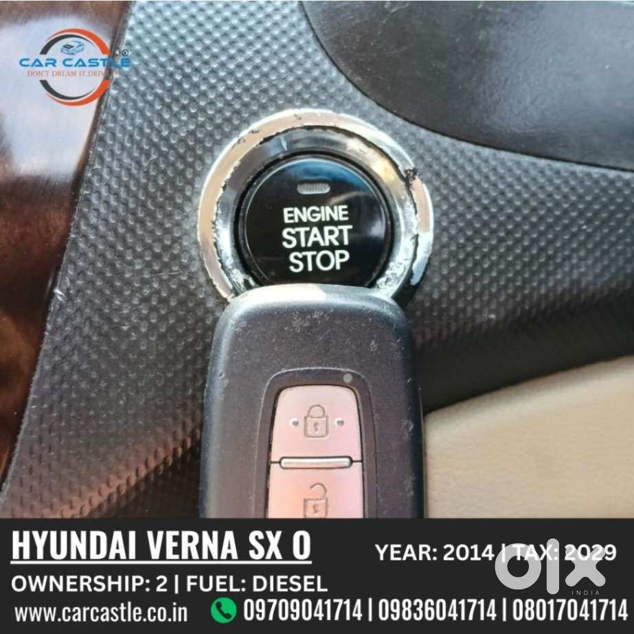 Hyundai Verna Sx Option, 2014, Diesel