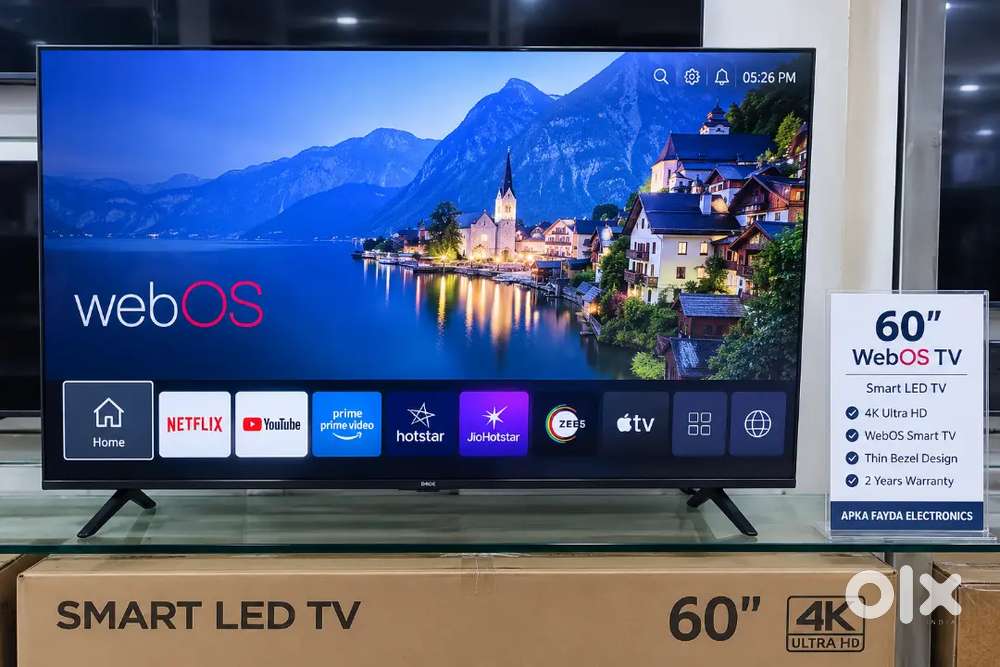 60 Smart QLED 4k WebOS LG certified