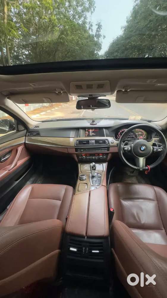 Bmw 520d Black Colour Convert New Shape Showroom Condition Car