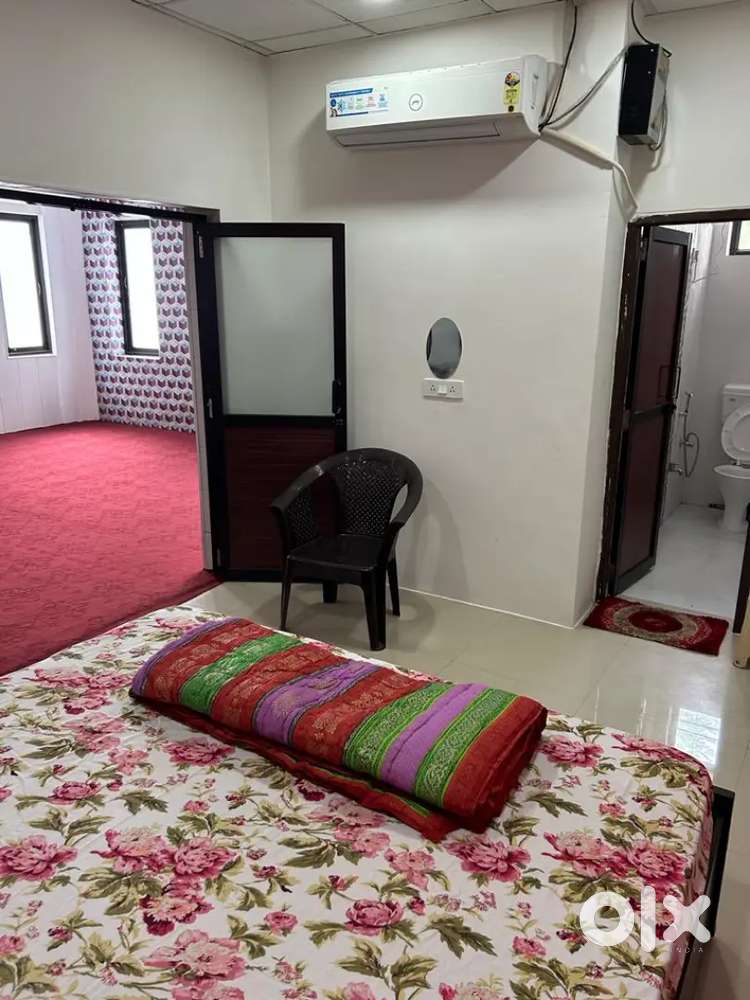 Fully furnished 1 bhk ground floor gandhi nagar For Rent Houses