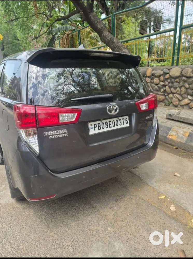 Self Driven Well Maintained Innova Crysta First Owner