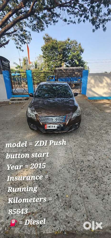 Maruti Suzuki Ciaz 2015 Diesel 89523 Km One Hand Use