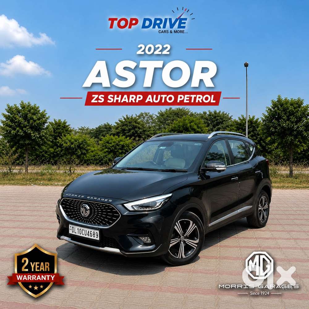Mg Astor Zs Vti-tech Cvt Sharp, 2022, Petrol