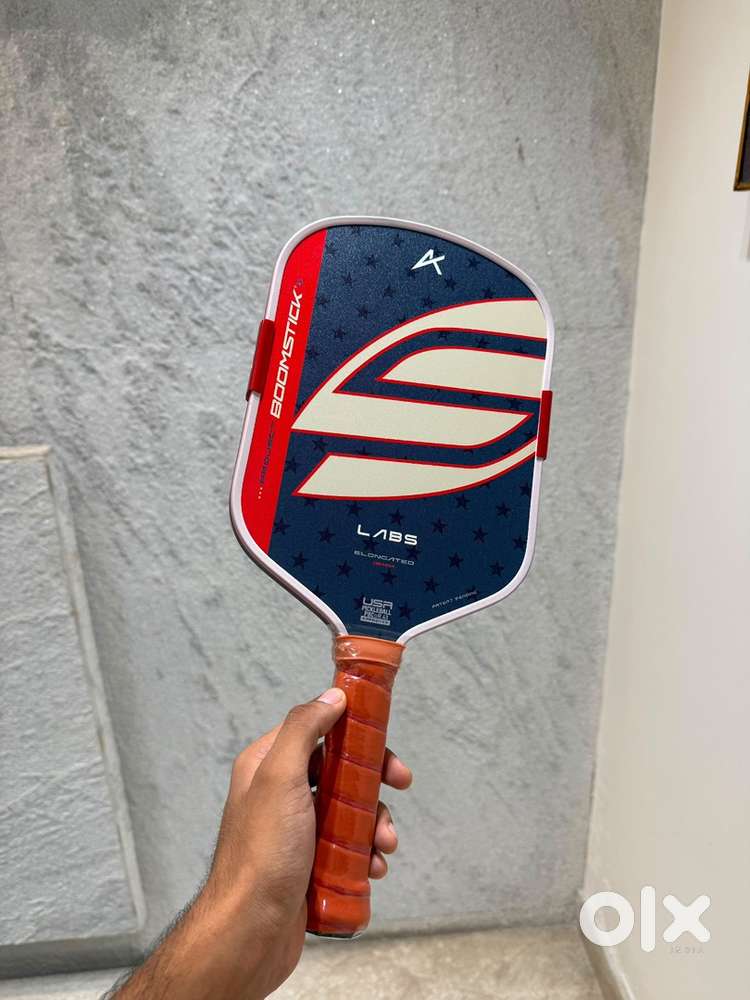 Pickleball paddles and balls