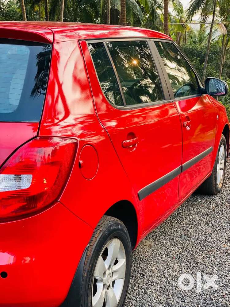 It's Red Colour And Dashboard Is New Like A New Dashboard And Its Ok