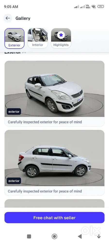 Maruti Suzuki Dzire 2015