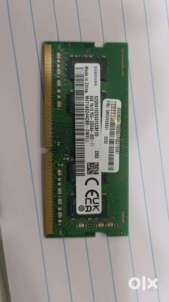 8GB SAMSUNG RAM