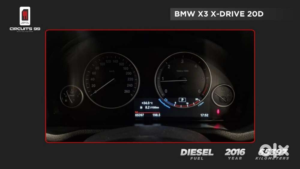 Bmw X3 2.0 Xdrive 20d, 2016, Diesel