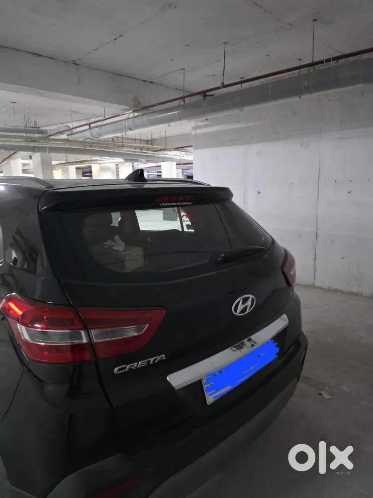 Hyundai Creta 1.6 Sx 2019 Black Colour Single Hand Driven