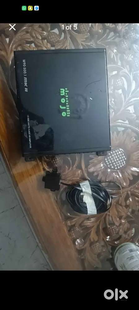 Mojo M90-500.1 MK II Class AB Amplifier