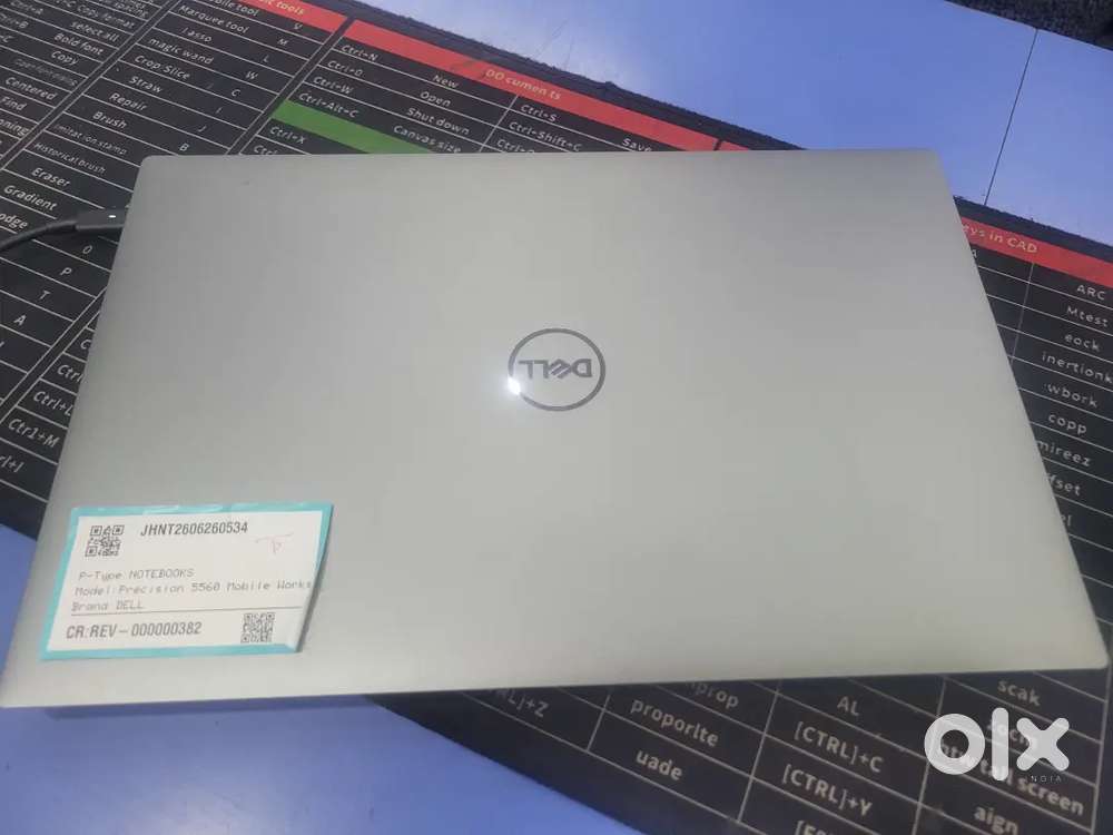 Dell Precision 5560 workstation laptop with i7-11th 16/512 and 4GB RTX
