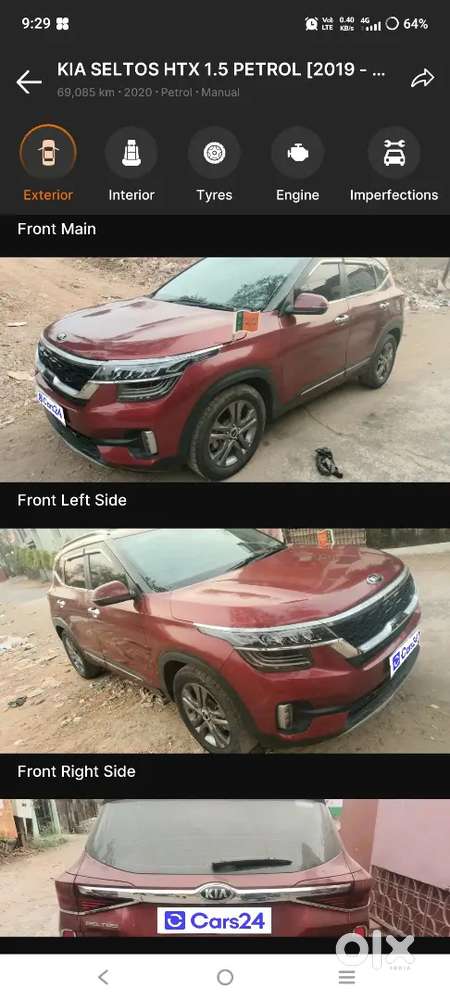 Kia Seltos 2020 Petrol 69085 Km Driven