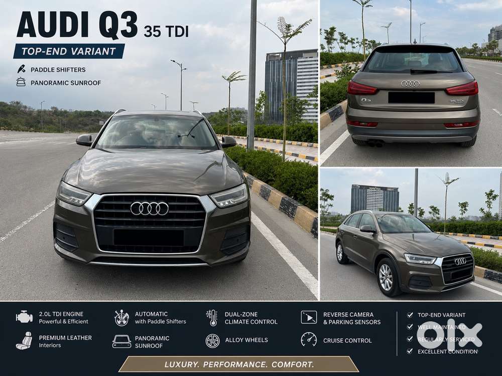 Audi Q3 Diesel 2016 Registered Premium